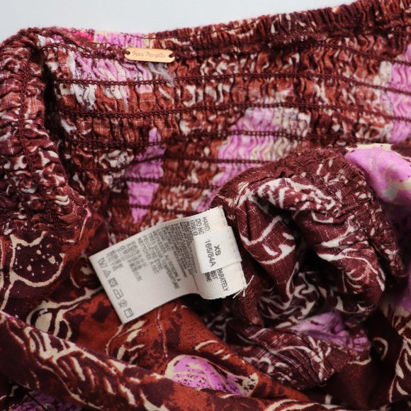 NEW Free People Iris Cotton Blend Jumper Chocolate - Picture 4 of 8